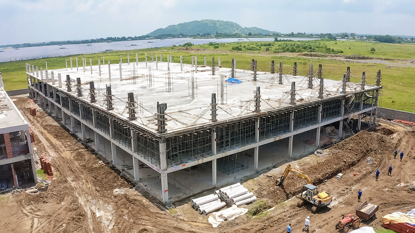 Dewatering for Factory Construction in Long An Province, Vietnam